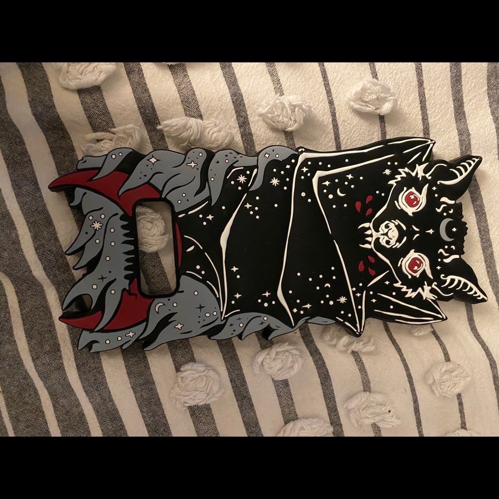Rouge+Wolf silicone phone case